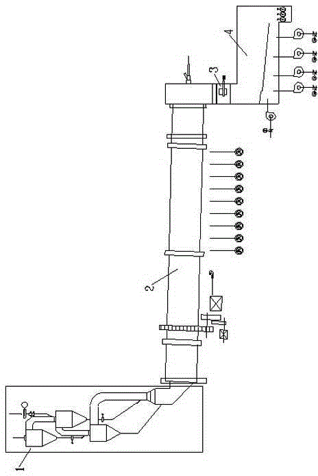 A device and preparation process for producing spodumene
