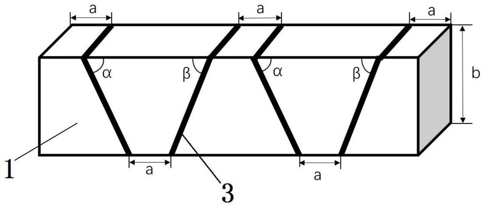 A single crystal diamond substrate structure and its splicing processing method