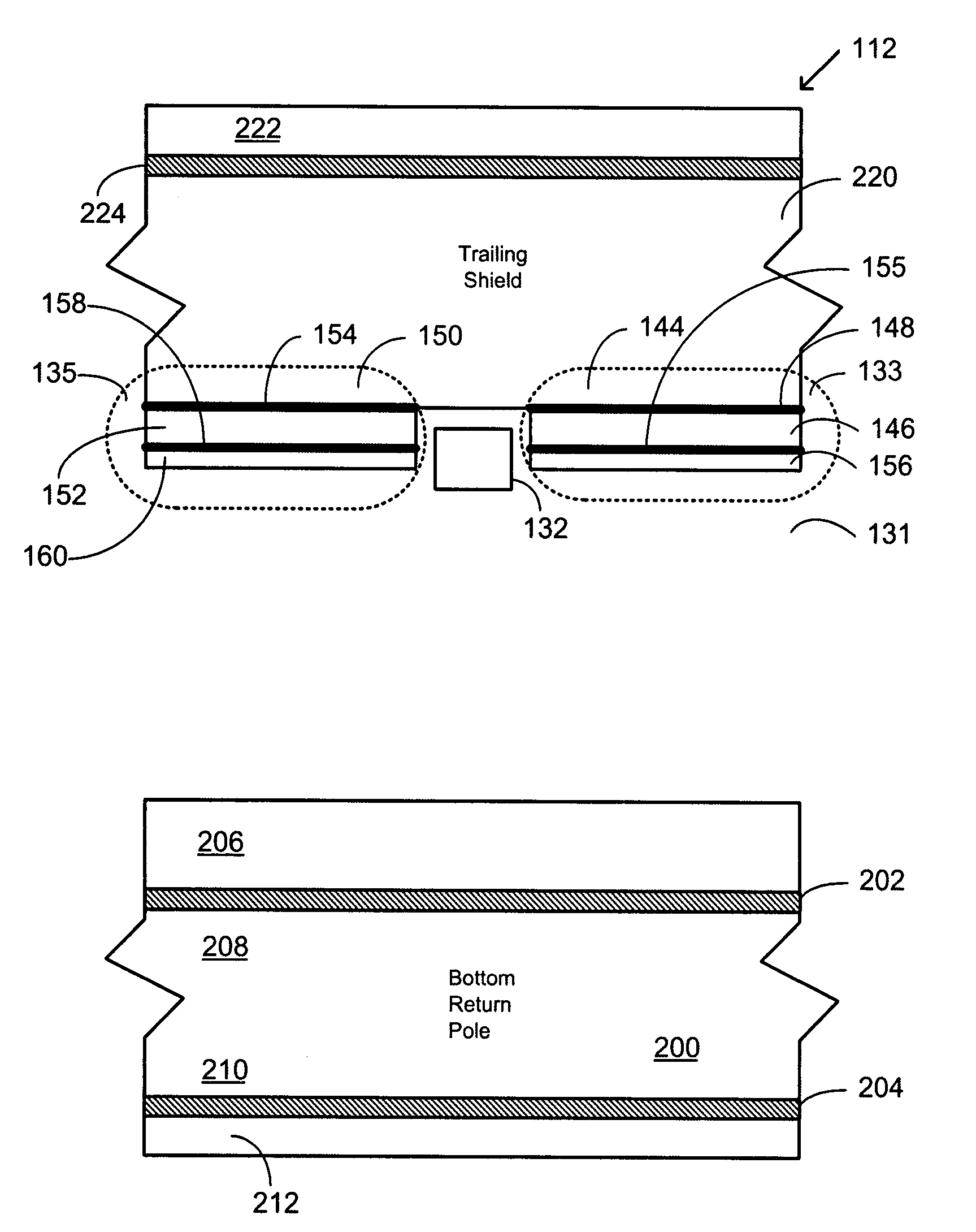 Laminated side shield for perpendicular write head for improved performance