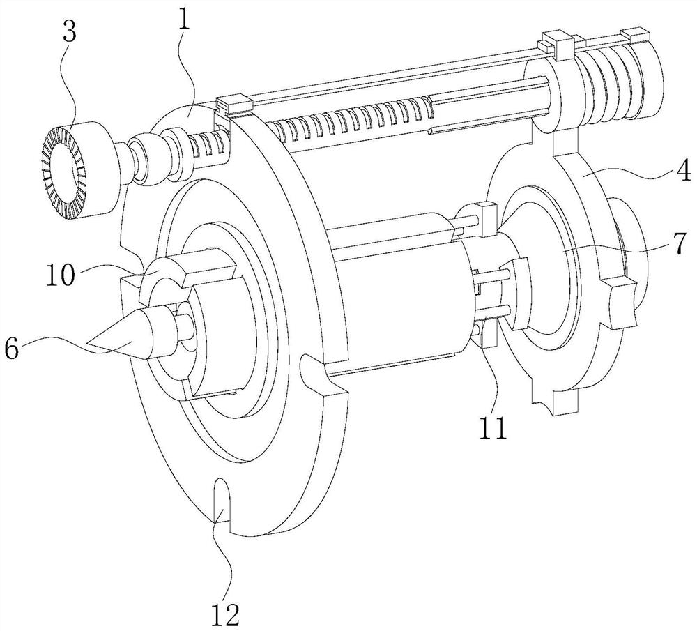 Irregular workpiece clamping device