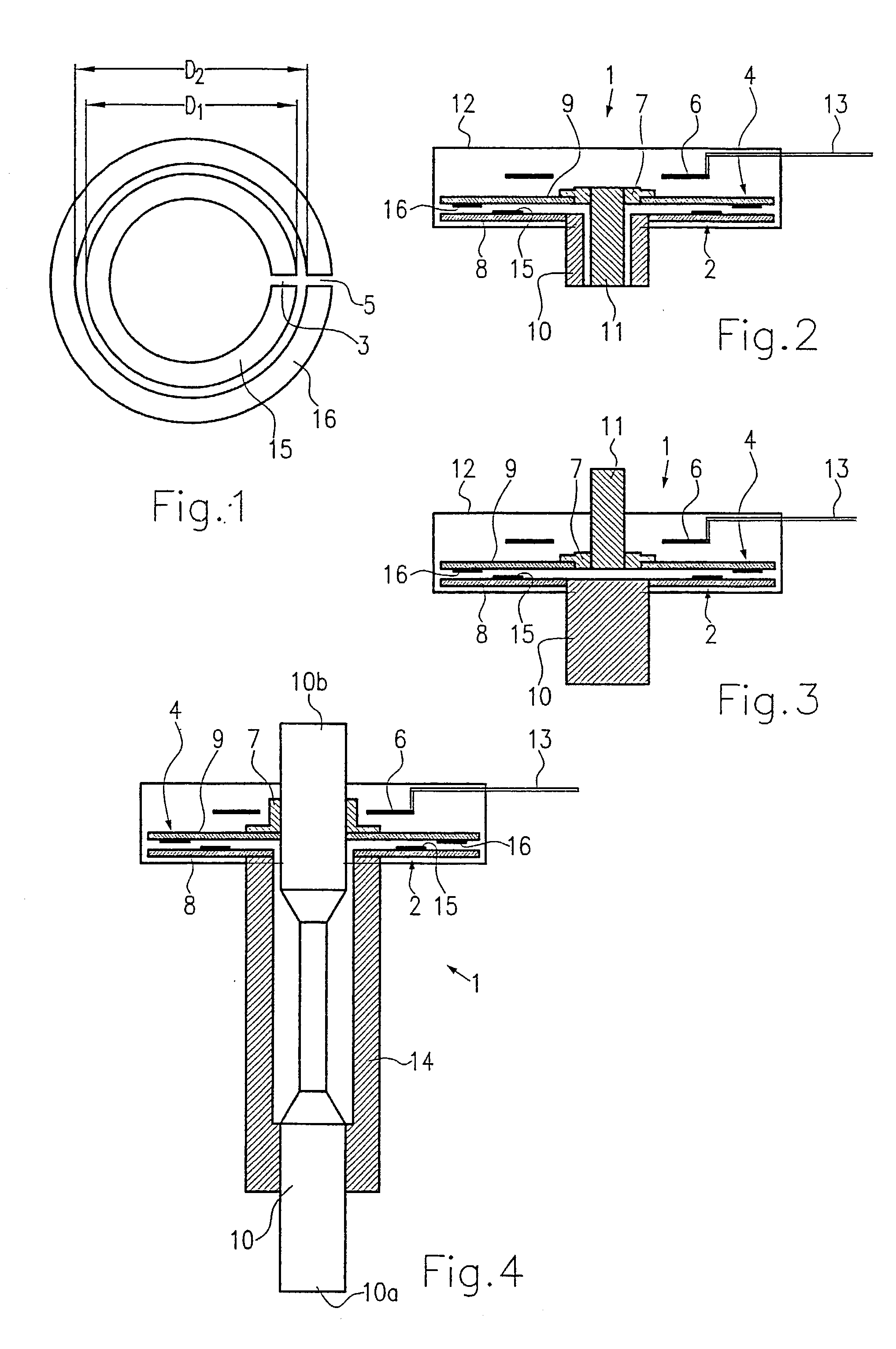 Measurement of angle rotation using microstrip resonators (2.4ghz,2 degree)