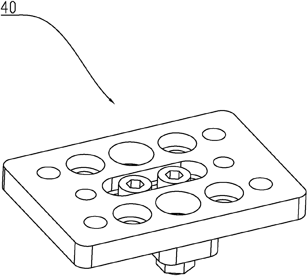 Three-dimensional adjustable wall-adhering mounting mechanism