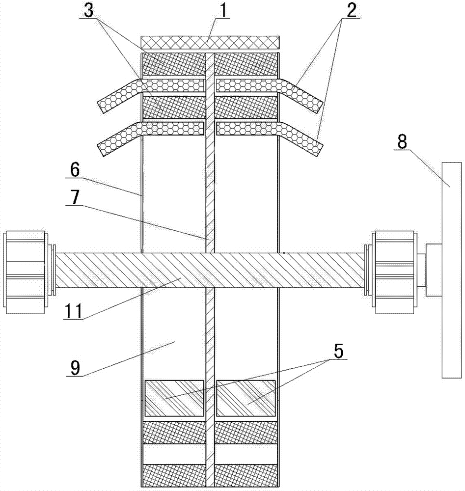 Separating ring of high-gradient magnetic separator