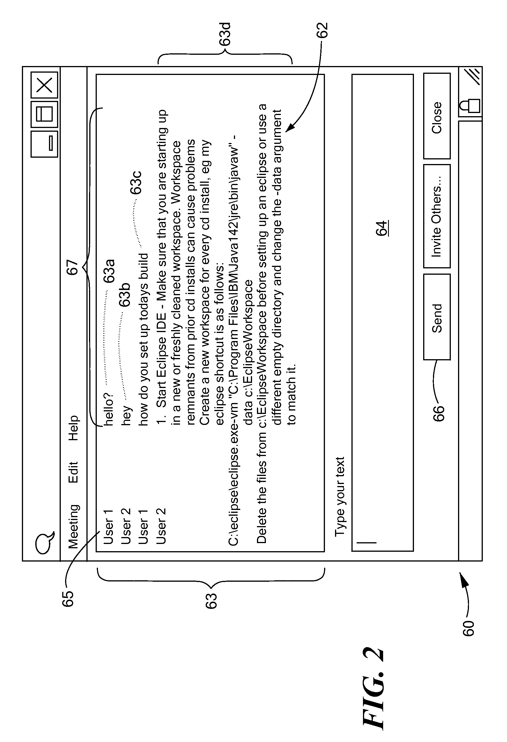 Method and system for flagging content in a chat session and providing enhancements in a transcript window