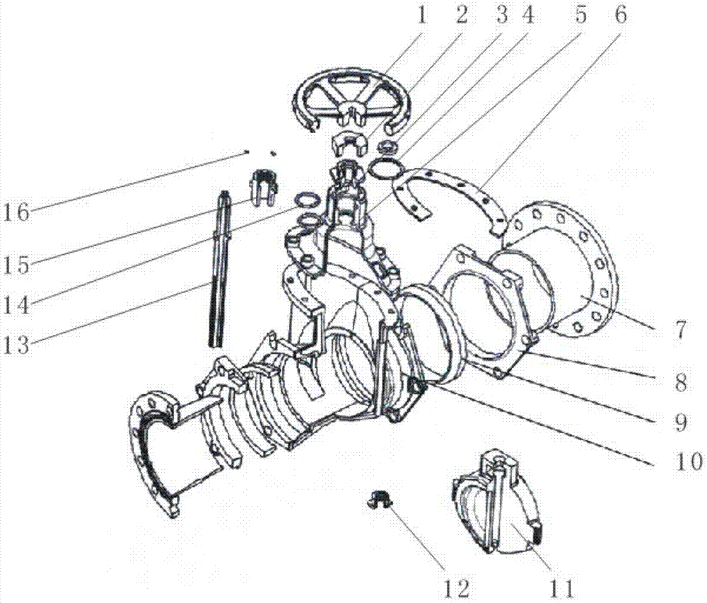 A Vacuum Lost Foam Valve Casting Process with Inorganic Machining