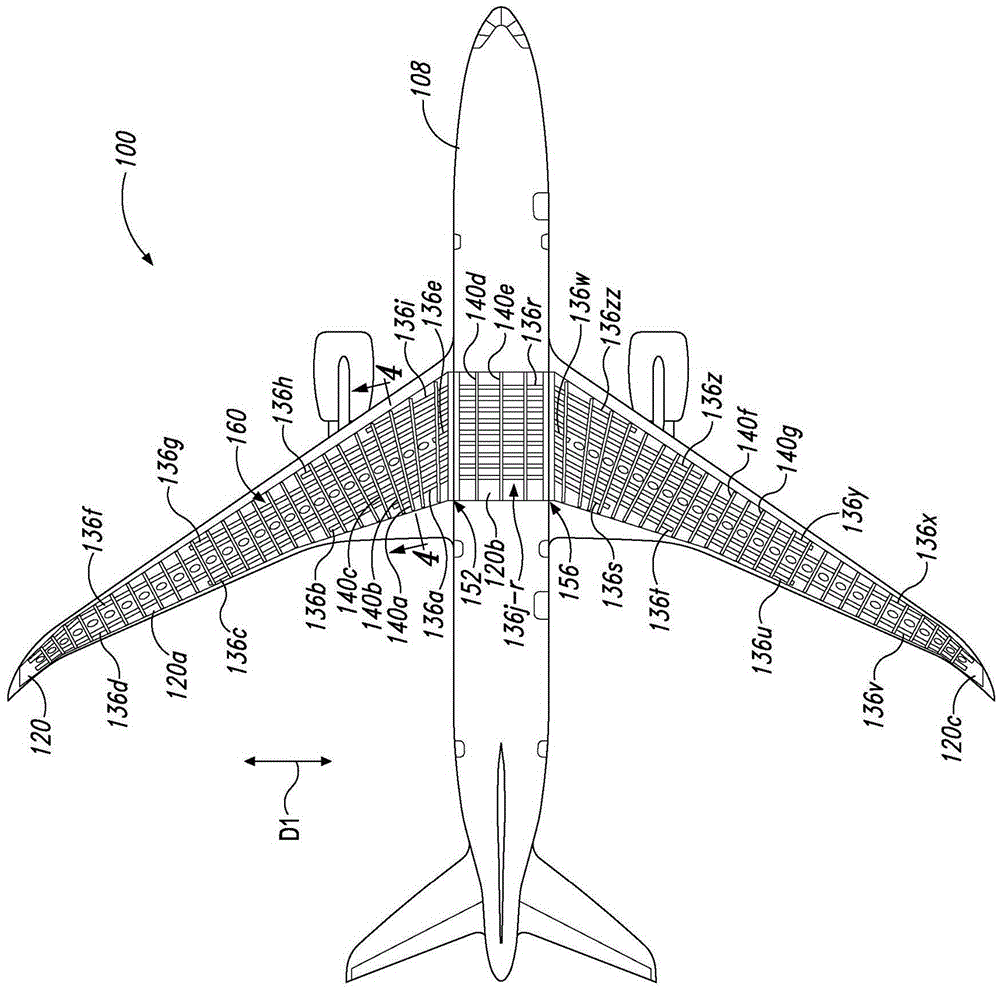 Laminate composite wing structures