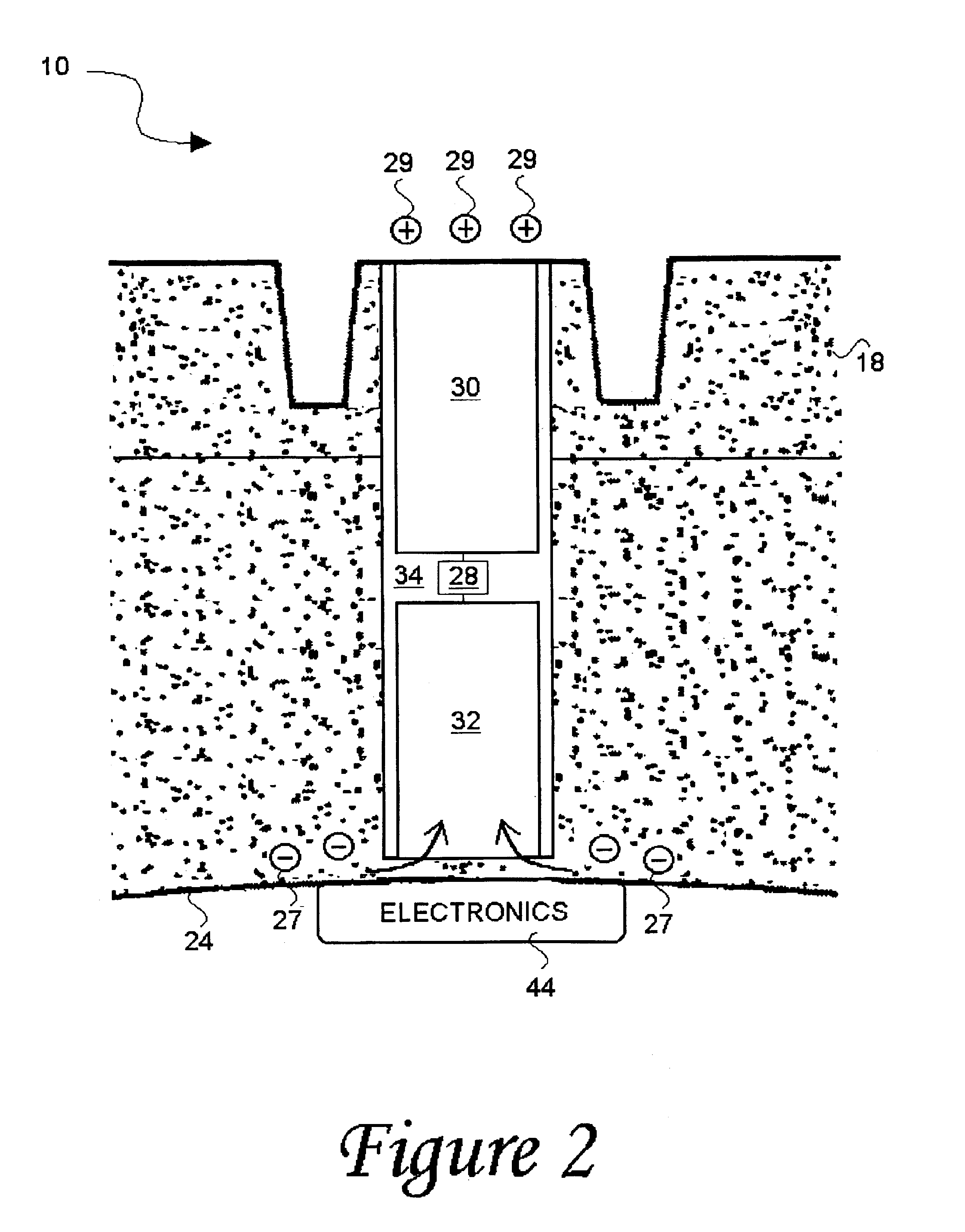 System and method for harvesting electric power from a rotating tire's static electricity