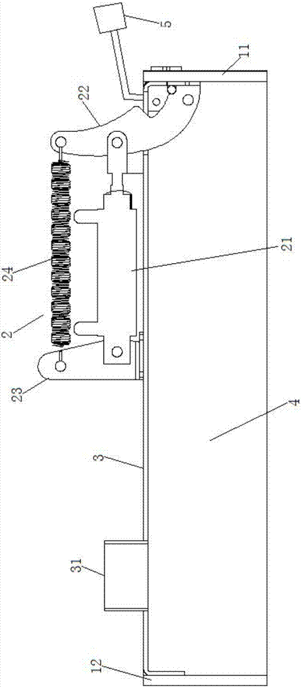 Turnover avoiding mechanism for rubber plates of sucking disk of dust collection vehicle