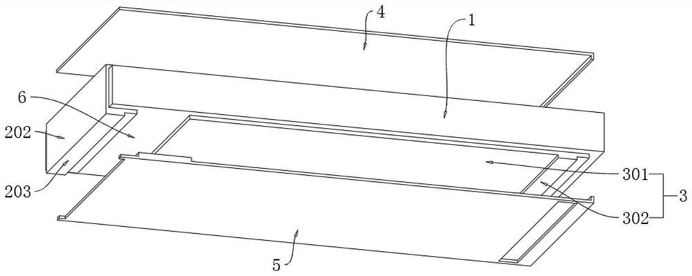 Pin-free and welding-free SMD (Surface Mount Device) electronic component