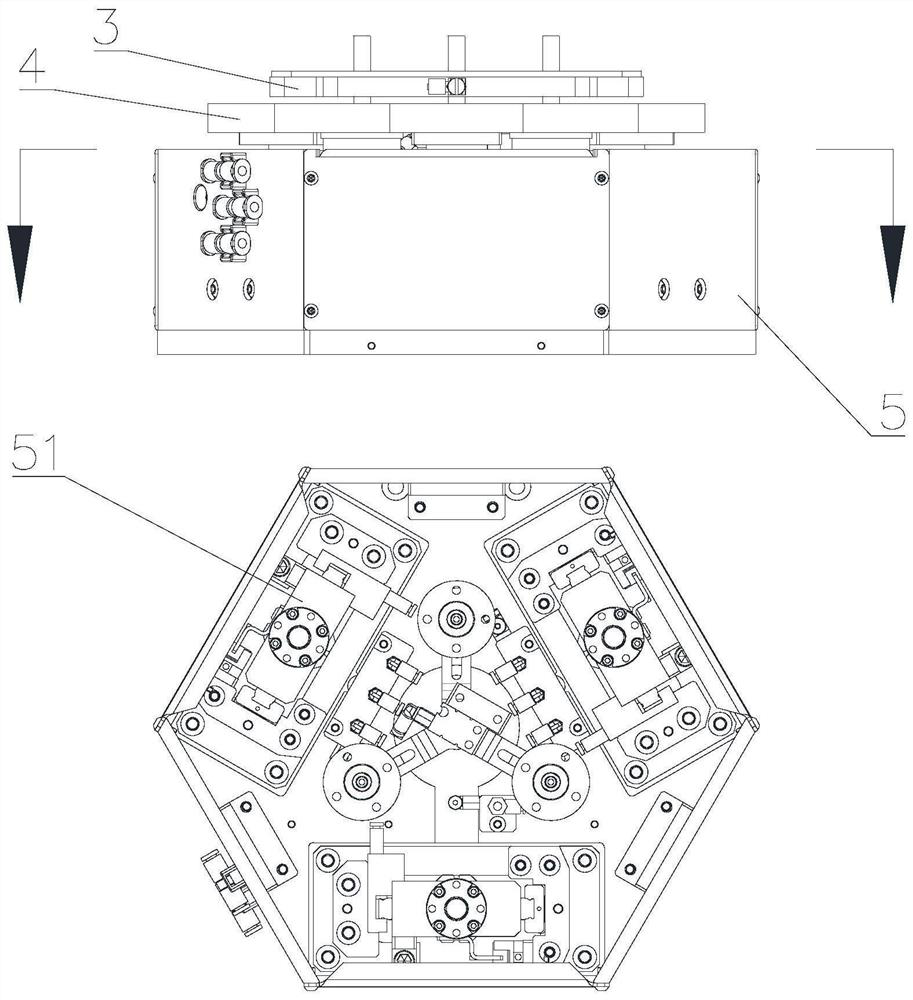 Leveling device for proximity lithography machine