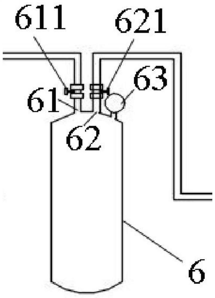 Hydrogen production and hydrogenation integrated system in natural gas station