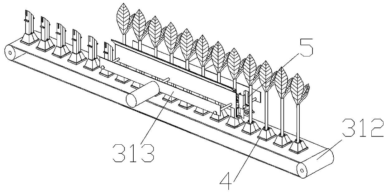 Tobacco seedling stock preparation apparatus