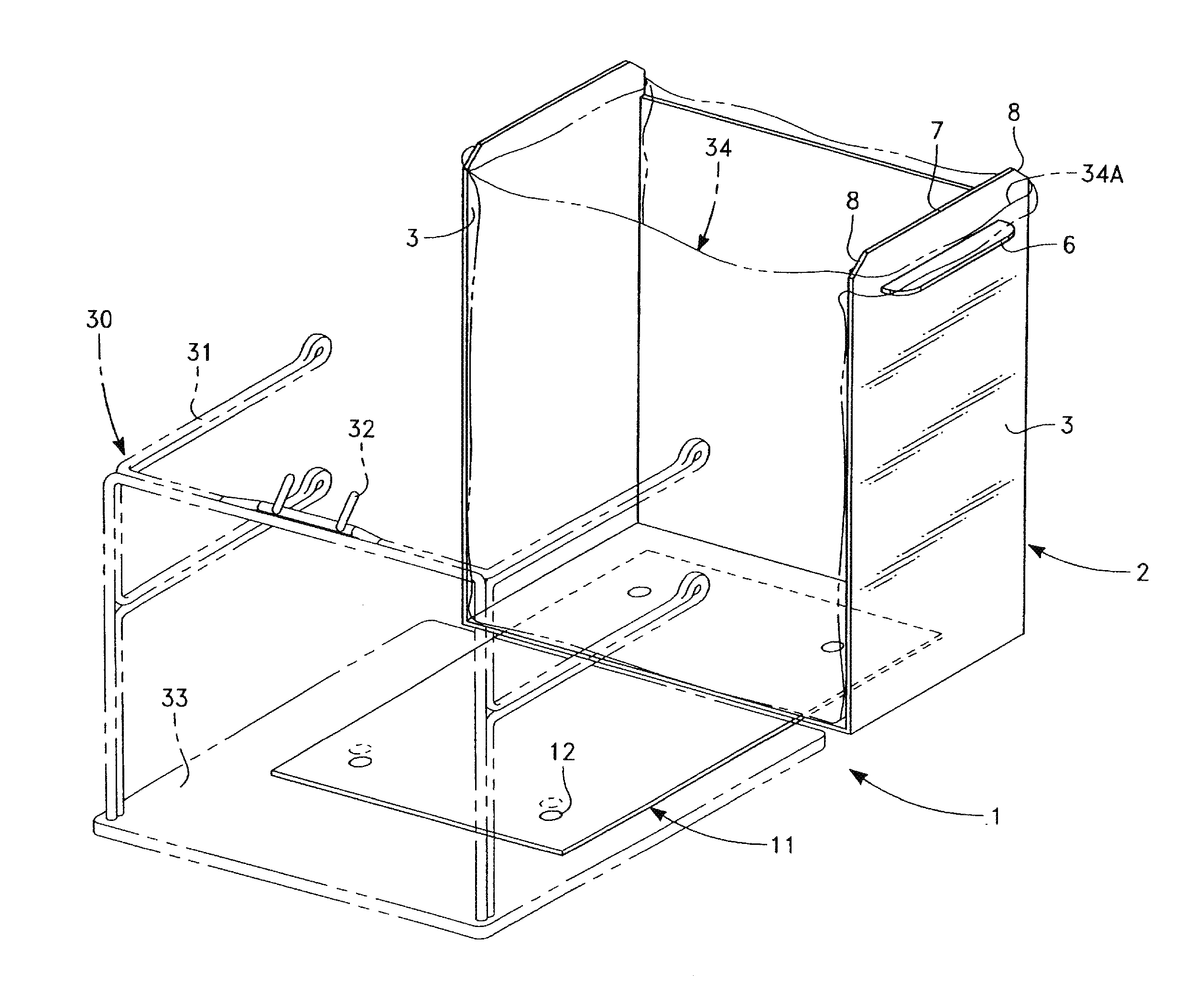 System and Method for Increased filling of Plastic Gusseted T-Shirt Bags