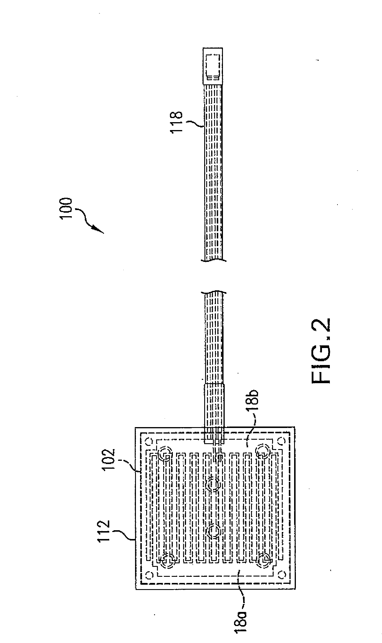 Integrated water detector
