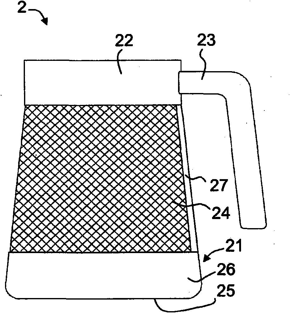 Plunger-filter beverage preparation device with safety sheathing