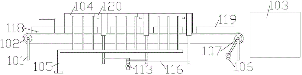 Seedling-raising plate cleaning device
