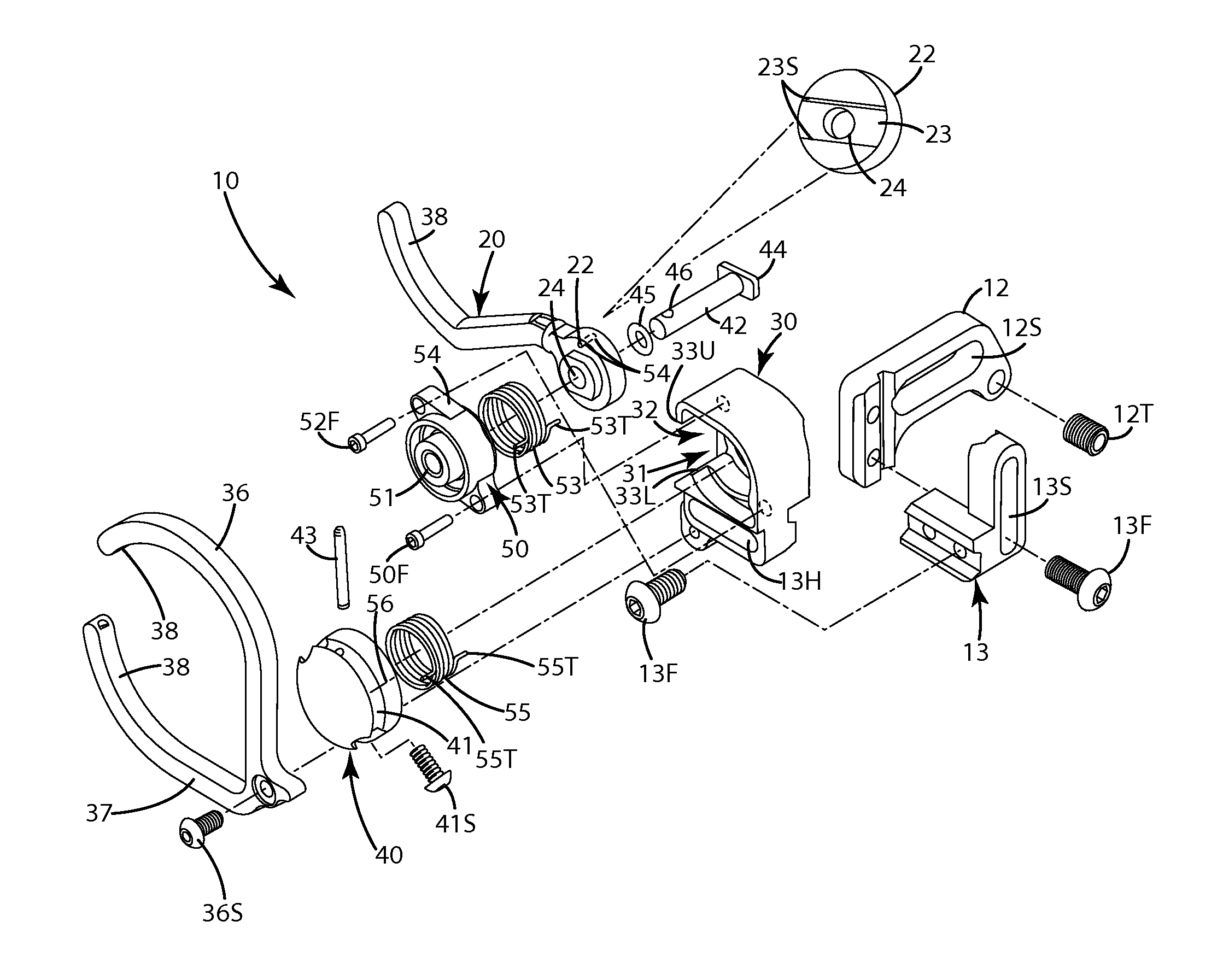 Drop away arrow rest