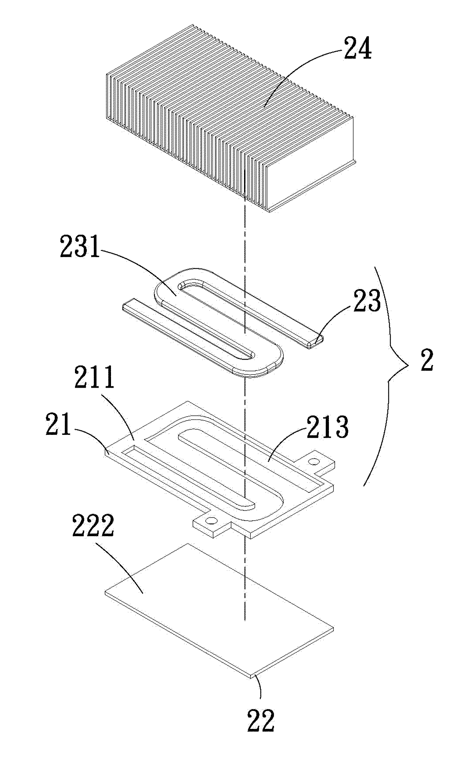 Heat-radiating base plate and heat sink using the same