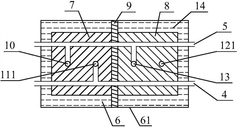 Parallel breath-type double-plate cabin solid carbon fuel cell stack and power generation method thereof