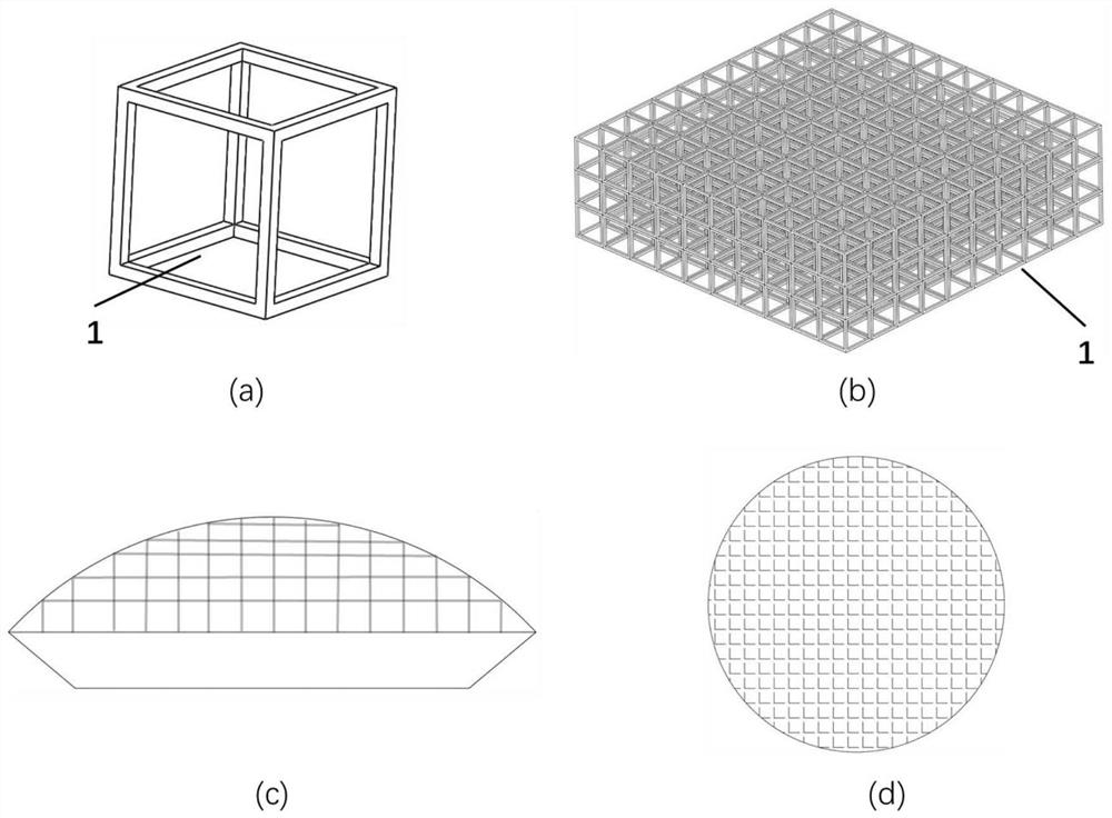 Infiltrating spherical shell for low-temperature freezing target and preparation method of infiltrating spherical shell