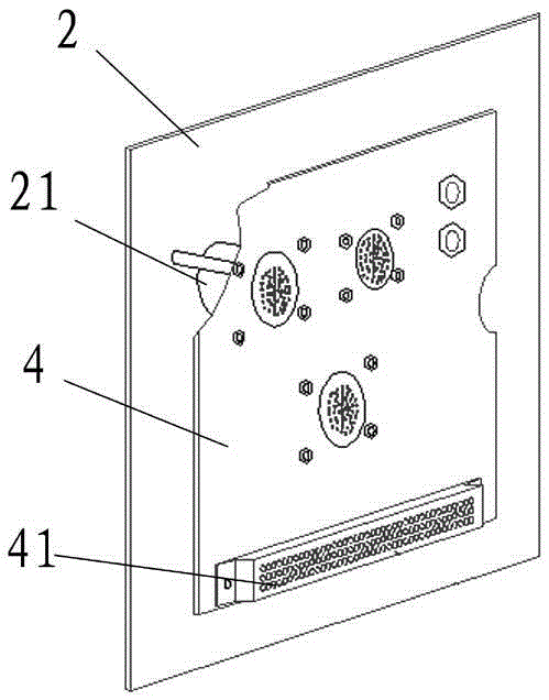 A circuit transfer device and an electronic case using the circuit transfer device