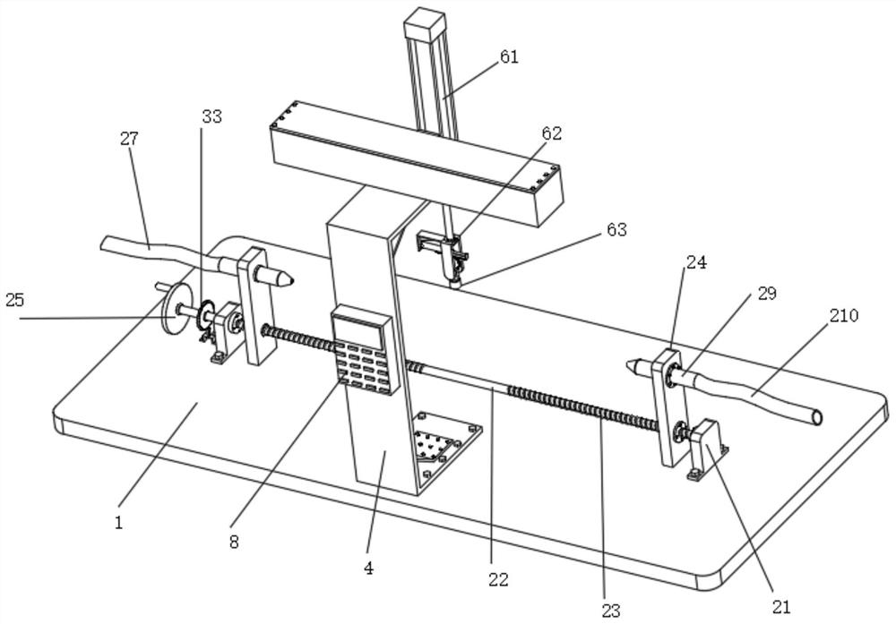 Water meter shell pressure detection device and detection method