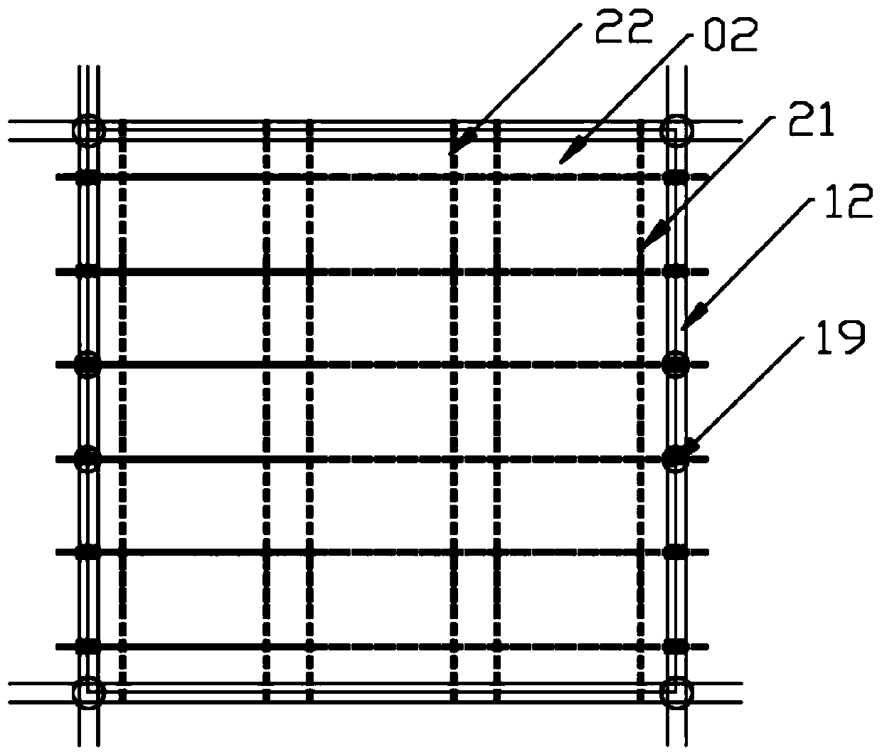 Large-span hoisting structure system for curvature suspended ceiling and hoisting method thereof