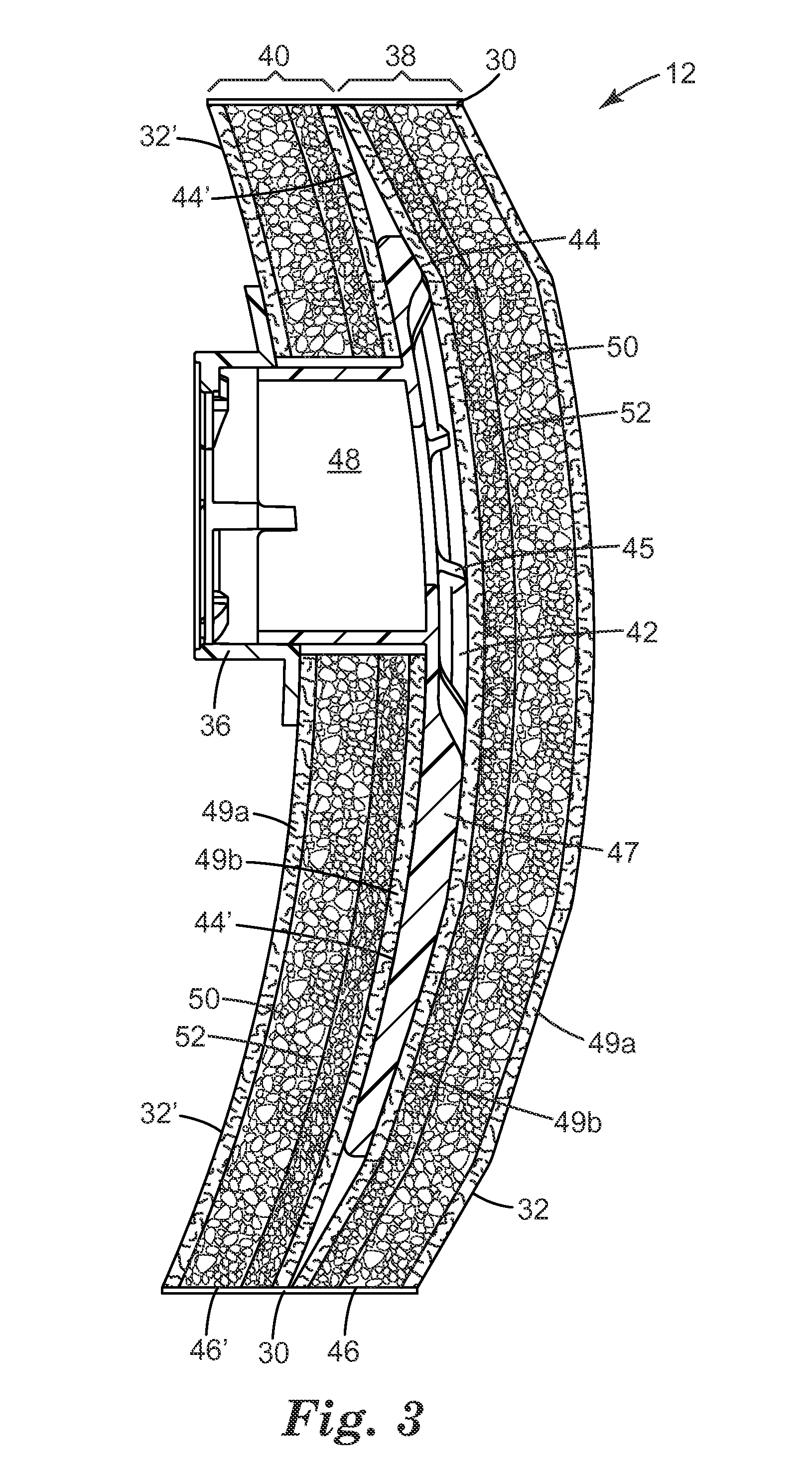 Method of making filter cartridge having roll-based housing sidewall