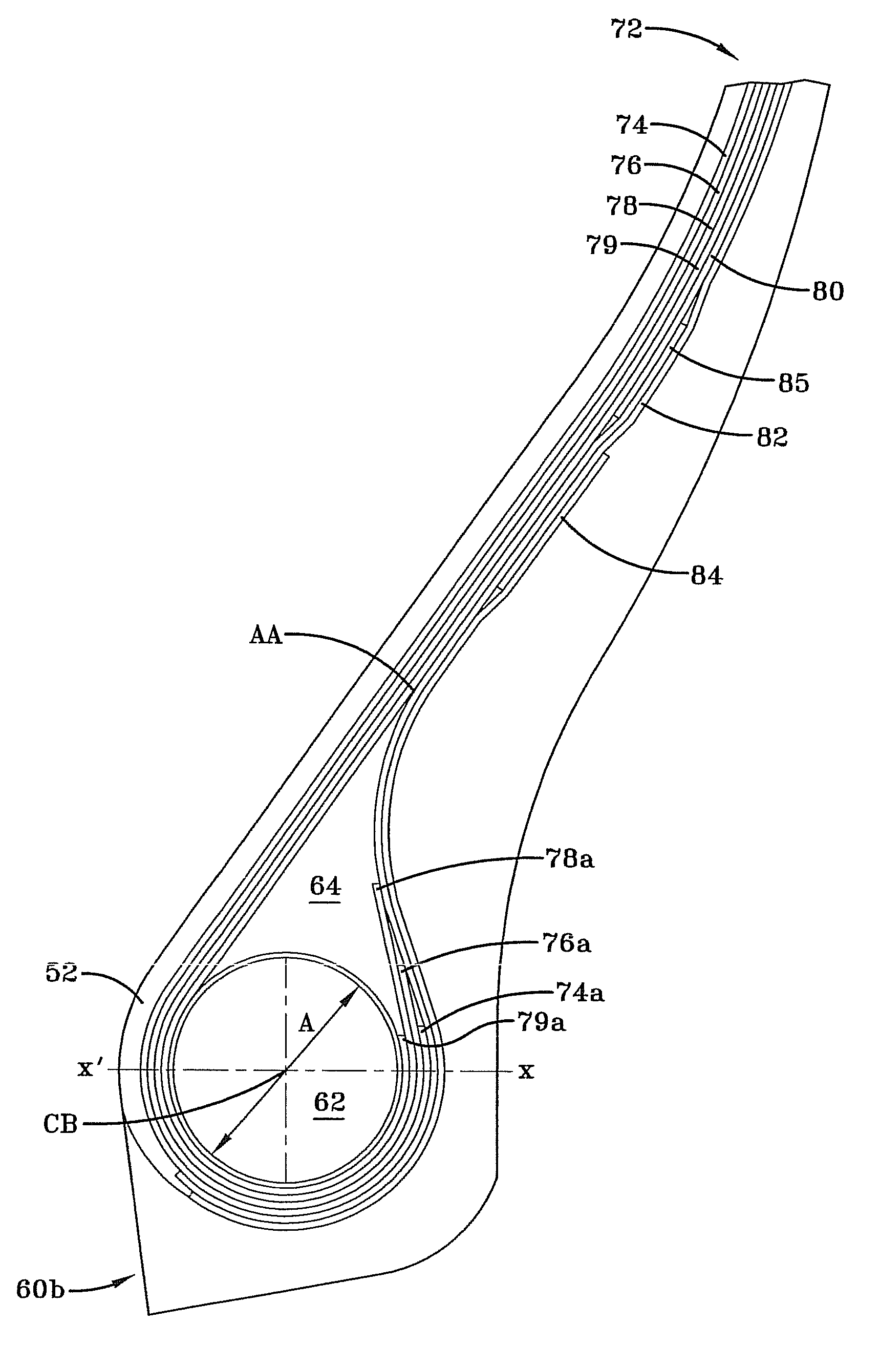 Pneumatic tire with increased lower sidewall durability