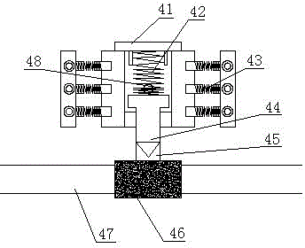 Curve magnetic field intensity detection system