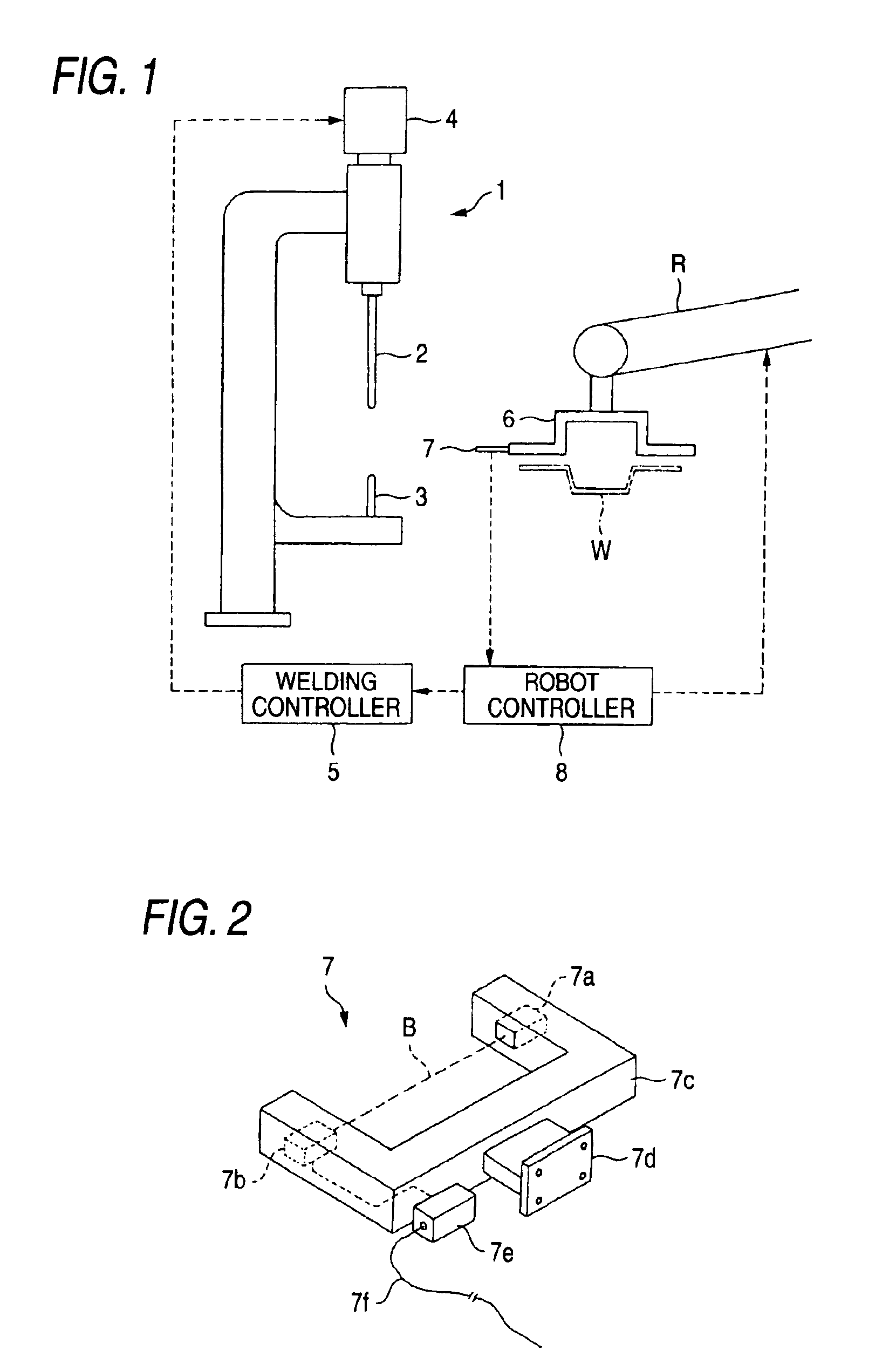 Method and device for detecting abrasions of electrodes in stationary welding gun