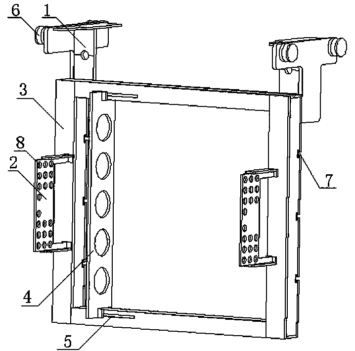 Quick die change device and foam molding machine with quick die change device