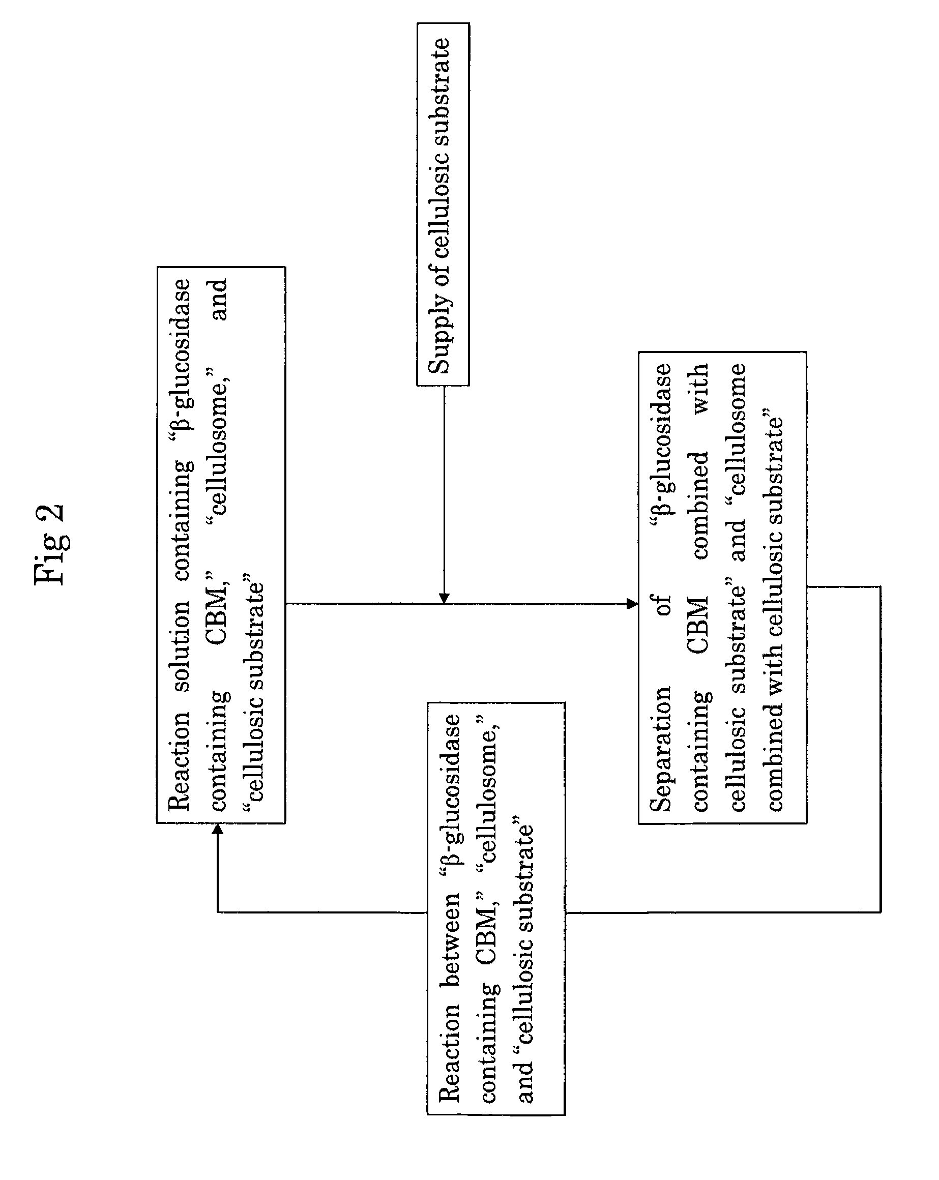 Method for recycling enzyme