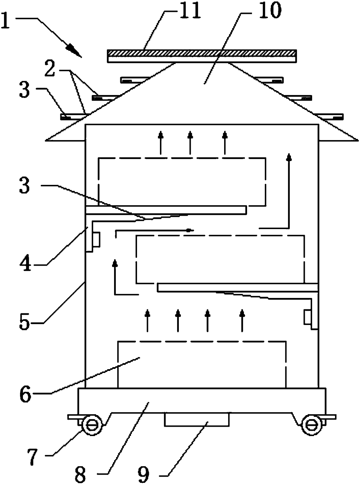 Cabinet for electronic communication