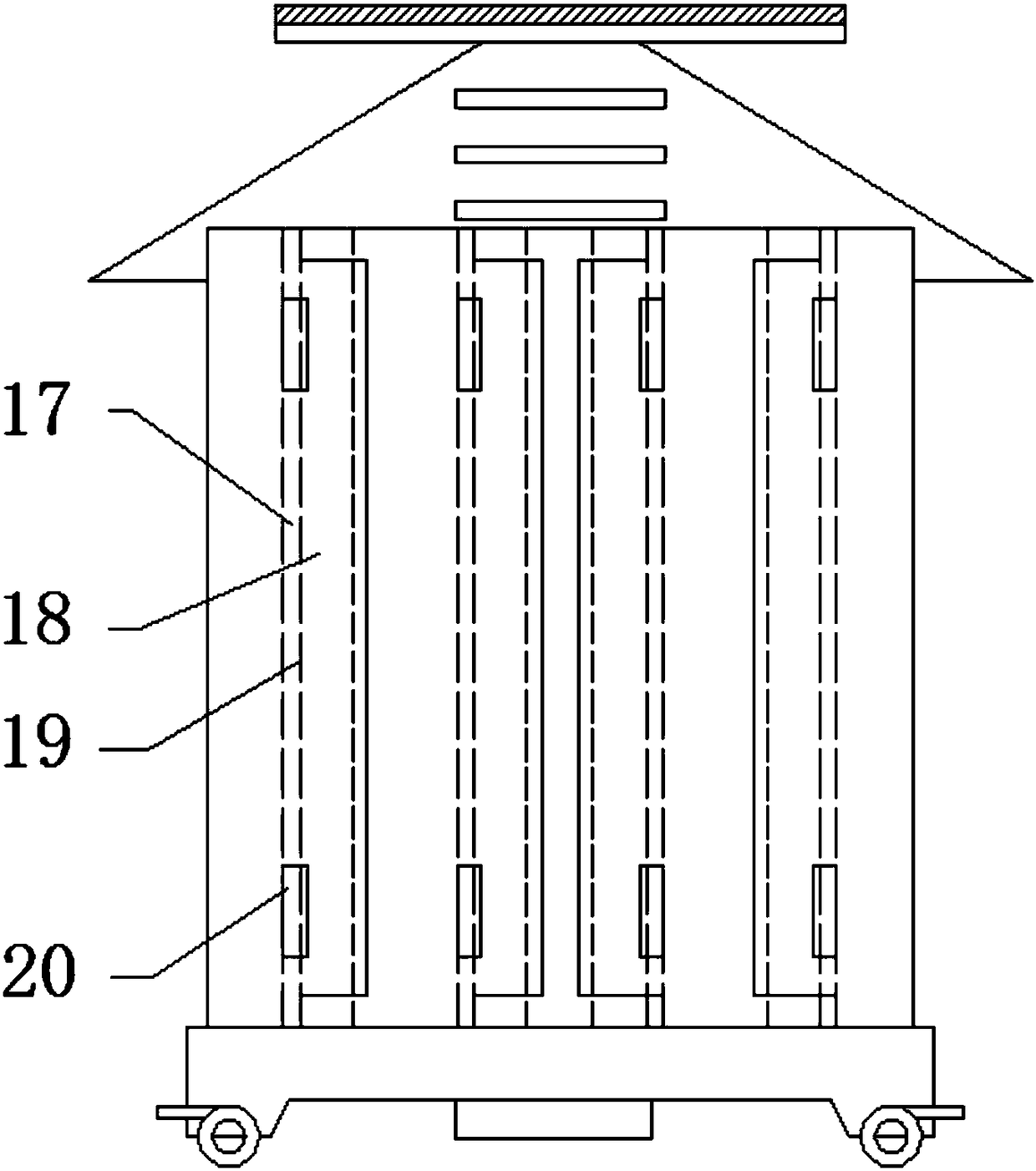 Cabinet for electronic communication