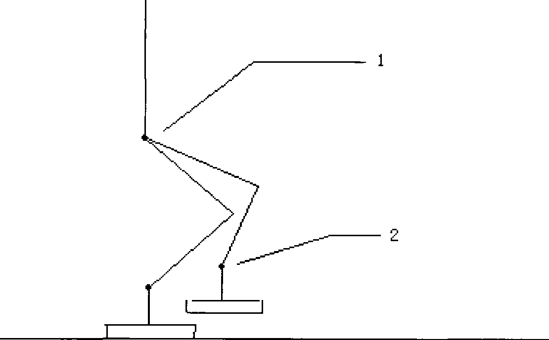 Movement planning method and apparatus for preventing apery robot right and left incline