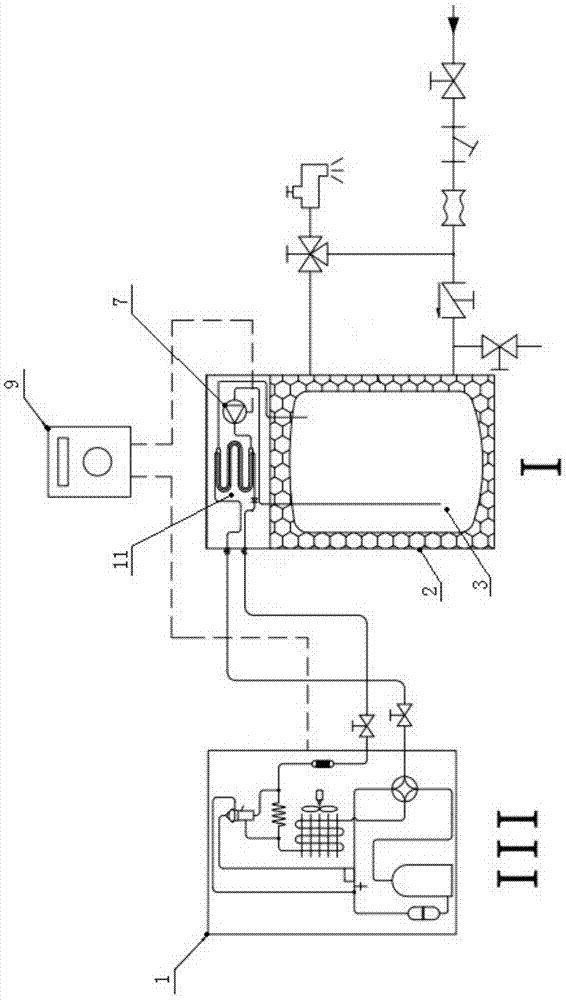 Modular air source heat pump one-machine pleuripotent energy center