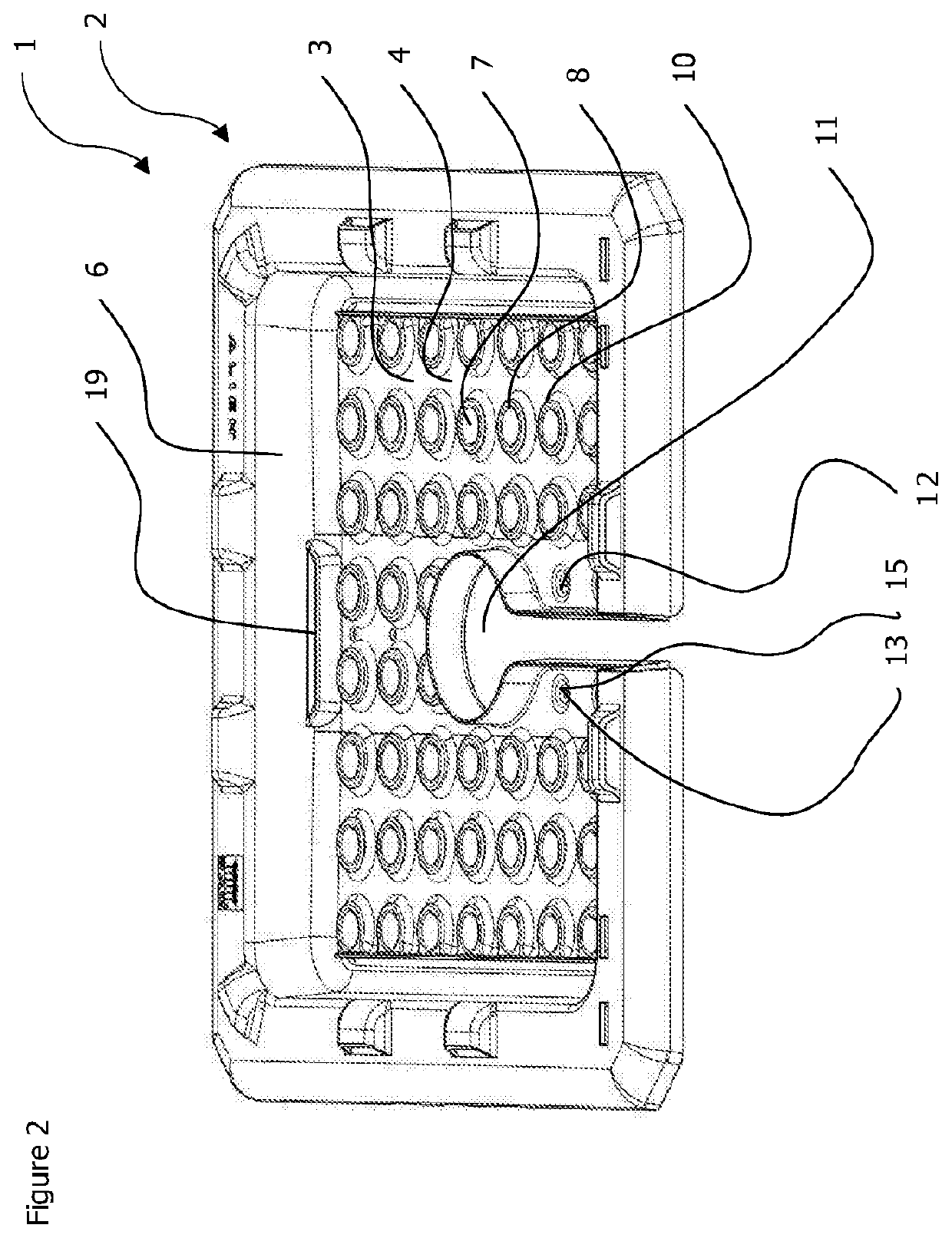 Device for irrigating plants