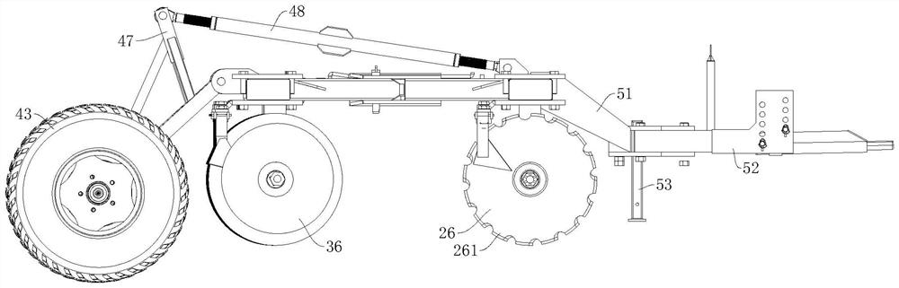 Multifunctional electric mini-tiller