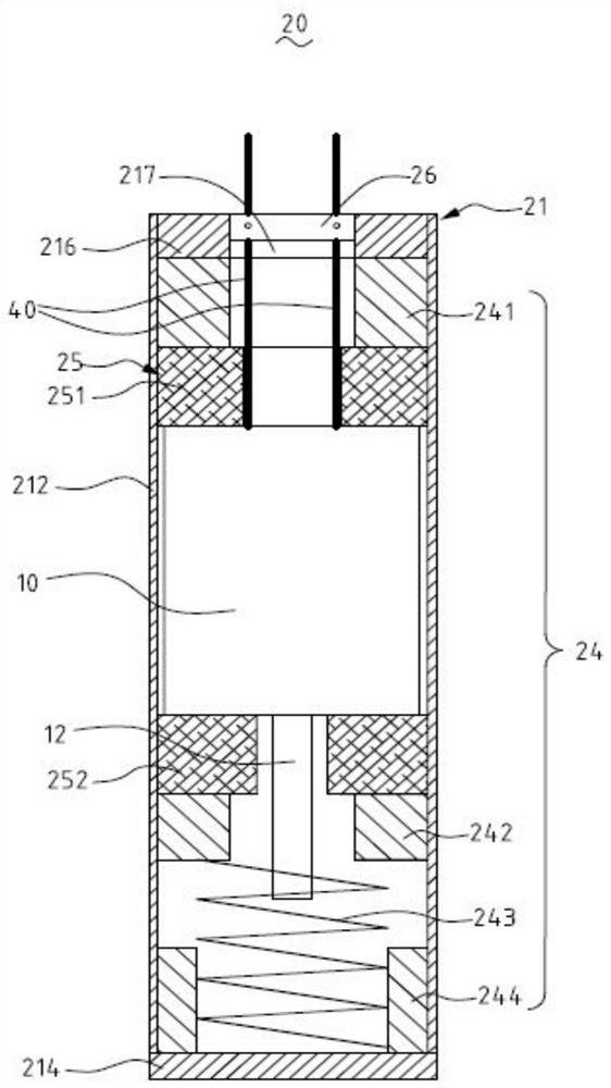 Probe protection device and high-temperature fission chamber with same