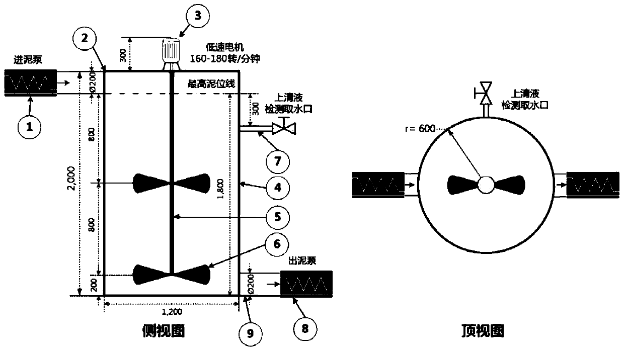 Sludge dewatering and concentration treatment basic process