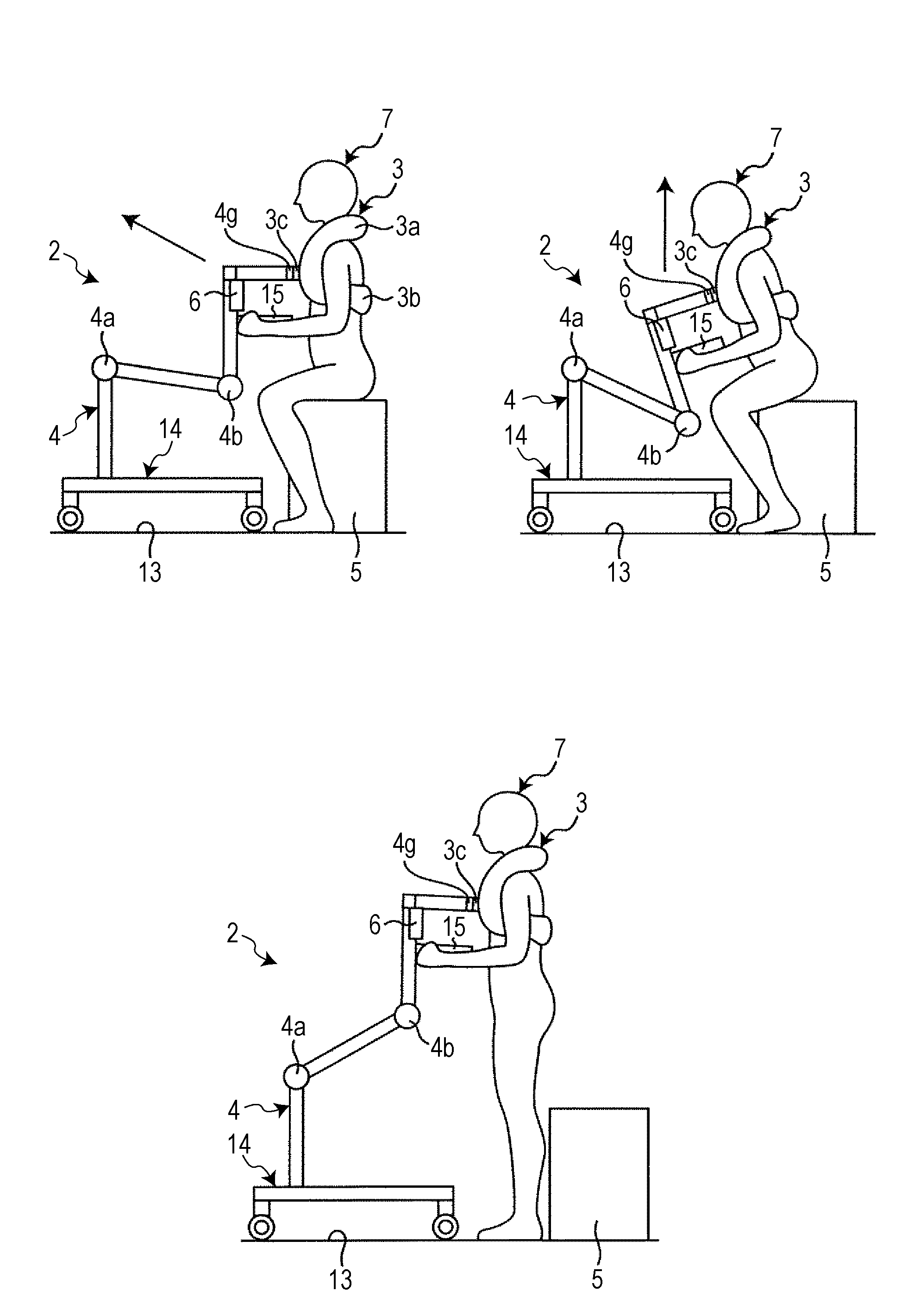 Standing/sitting motion assist system, standing/sitting motion assist method, standing/sitting motion assist robot, and non-transitory computer-readable recording medium