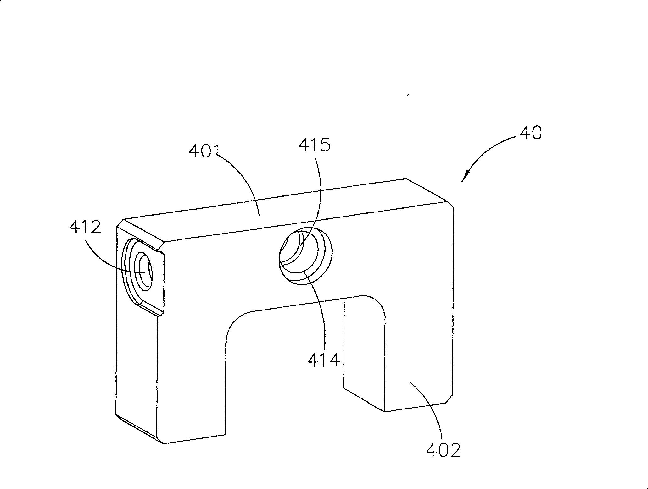 Linear slide rail with detachable oil tank