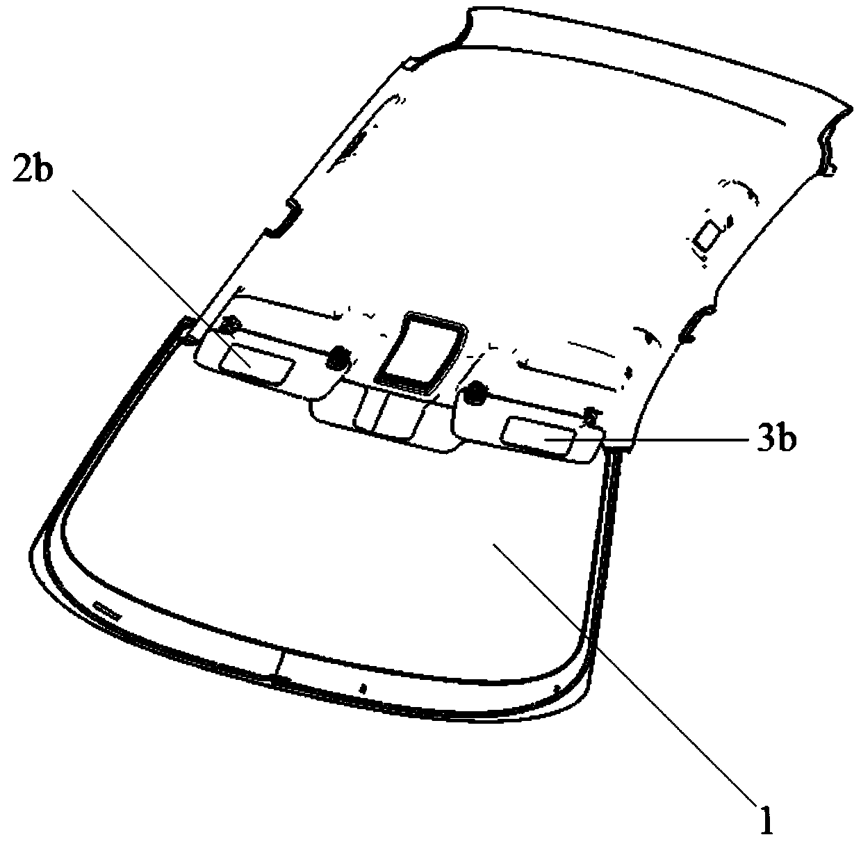Electronic sun shield and electronic sun shield system applied to vehicle, and vehicle
