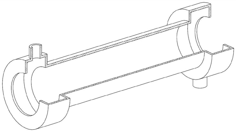 A pulse detonation propulsion device based on regenerative cooling structure