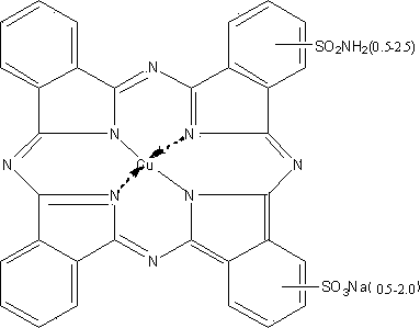 Method for preparing water-soluble ink jet dye