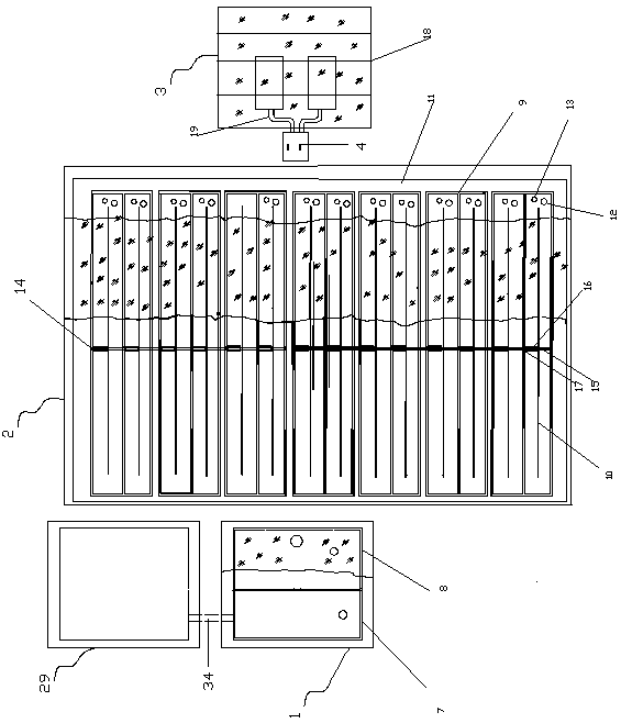 Sealed integrated system for producing spirulina