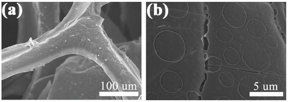 Preparation method of super-hydrophobic graphene/polyurethane sponge