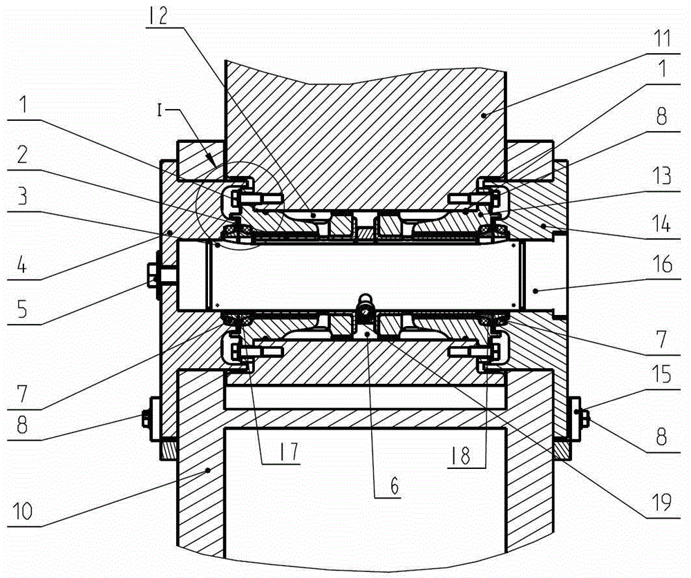 Working device articulating mechanism