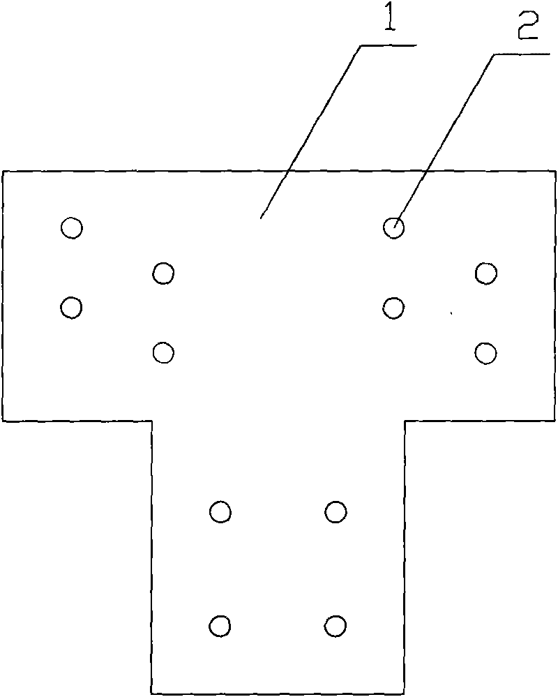 Timber structure connecting piece
